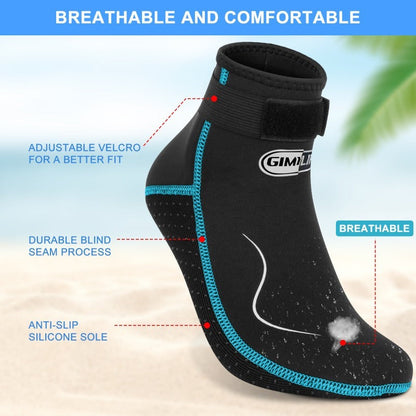 3mm Neoprene Diving Socks – Water Socks for Men & Women