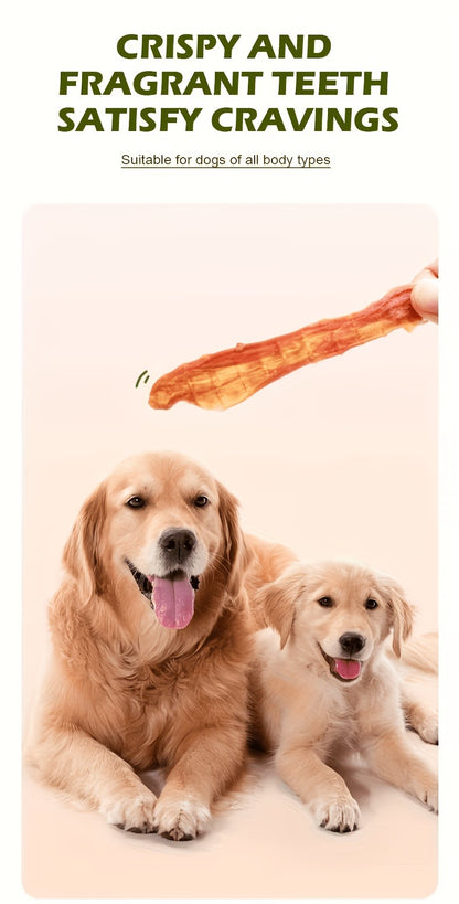 Chicken Jerky Treats for Dogs and Cats – High Protein Chicken Breast Slices, Grain-Free Dental Chews & Training Rewards for Puppies Kittens