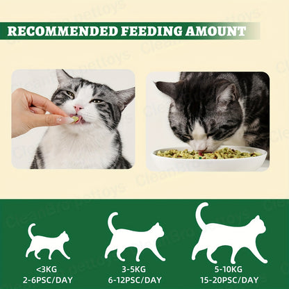 Catnip Cat Treats 150g – Catnip Cookie & Catgrass Molar Stick, Dried Fish Snack for Cats, Teeth Cleaning Dental Chew