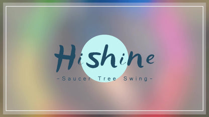 Saucer Tree Swing 43 Inch 360 Degree Rotating Flying Saucer Swing with Swivel Hanging Straps Adjustable Ropes Round Spinner Swing for Tree