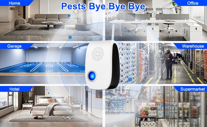 Ultrasonic Pest Repeller Plug-In 2025 Upgrade, Electronic Indoor Pest Control for Cockroaches, Mice