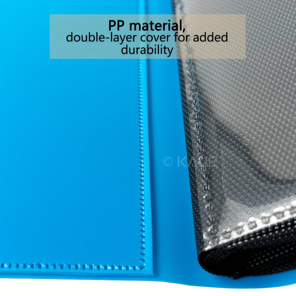 Pokemon Card Binder 360 Pocket 9-Pocket Side Loading – Durable PP Trading Card Album for MTG YuGiOh Sports Cards TCG, Double-Sided Pages