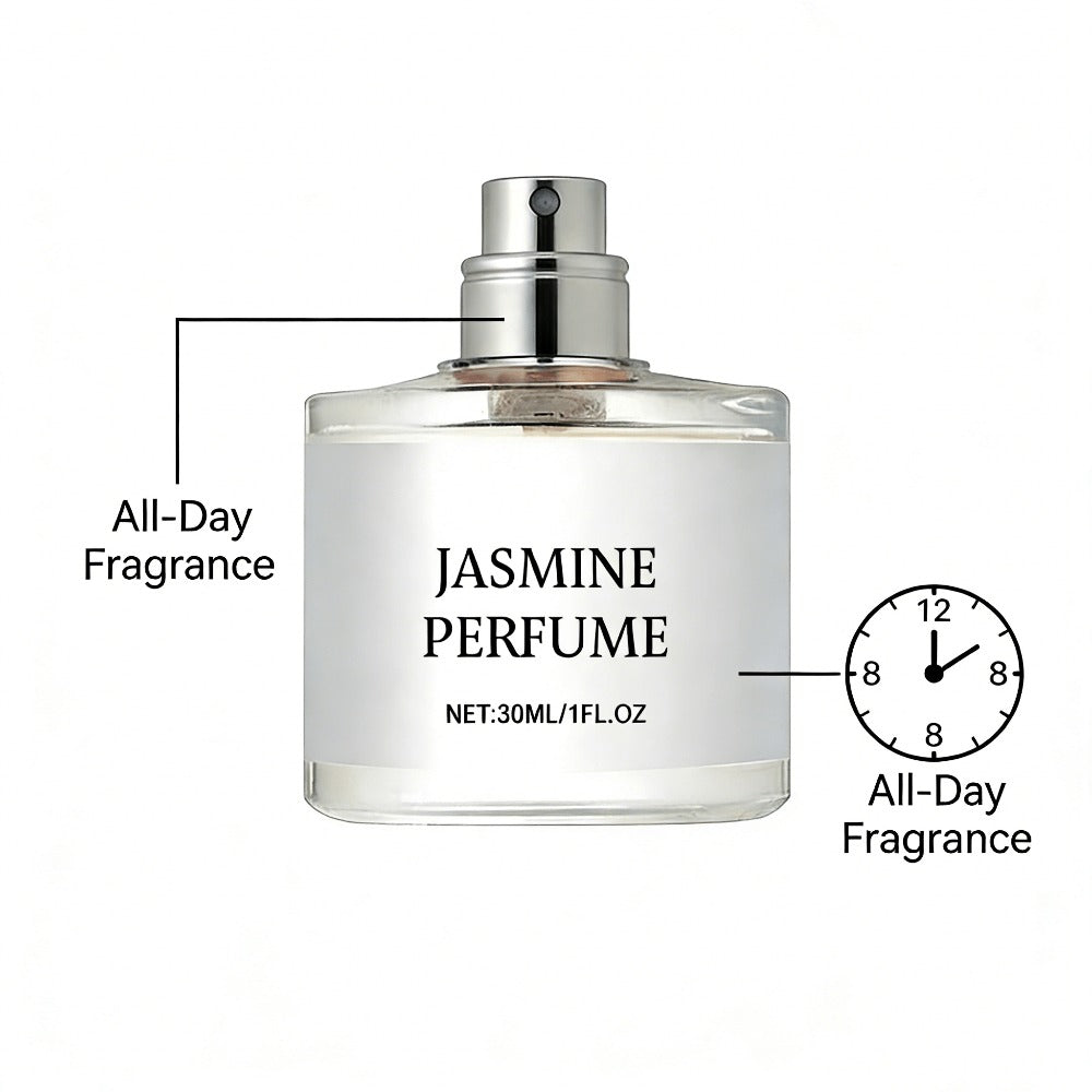 Perfume for Women Jasmine or Sweet Orange Blossom Spray with Fresh Mint, Jasmine and Lavender Notes