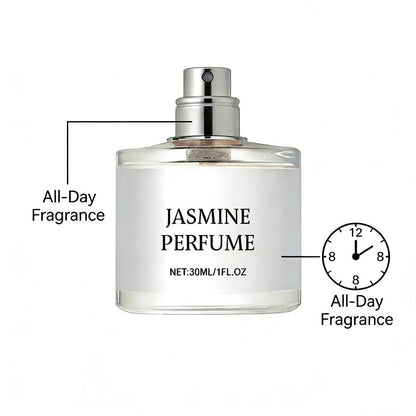 Perfume for Women Jasmine or Sweet Orange Blossom Spray with Fresh Mint, Jasmine and Lavender Notes
