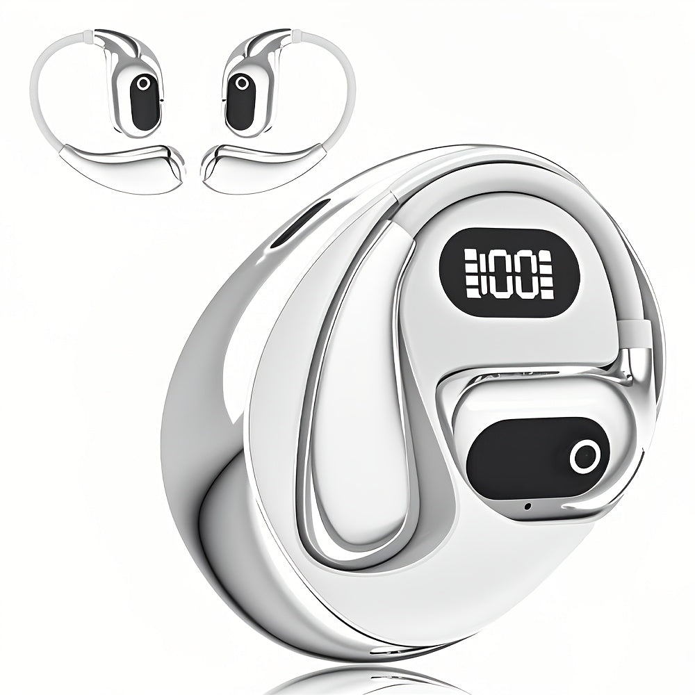 156-Language-Labeled Open-Ear Translation Earbuds with Bluetooth 5.1 Marking, Display Case and Nine Styles