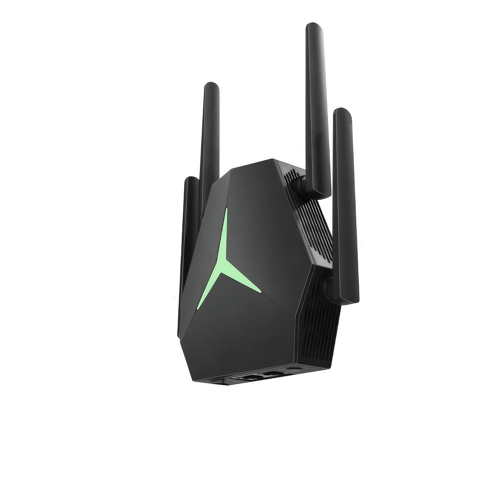 1167Mbps WiFi Repeater Single to Dual Band Converter - Wall-Penetrating Signal Booster Extender, 2.4G & 5G Simultaneous