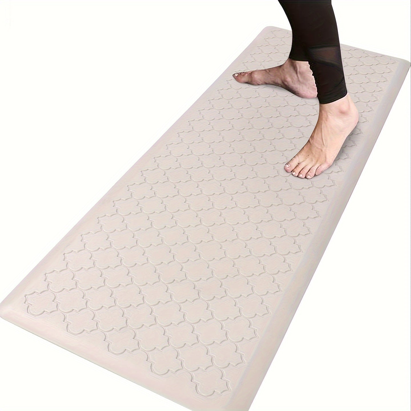 Kitchen Mat, Cushioned Single Standing Mat in Four Colors and 17.3x28, 17.3x48 or 20x60-Inch Sizes