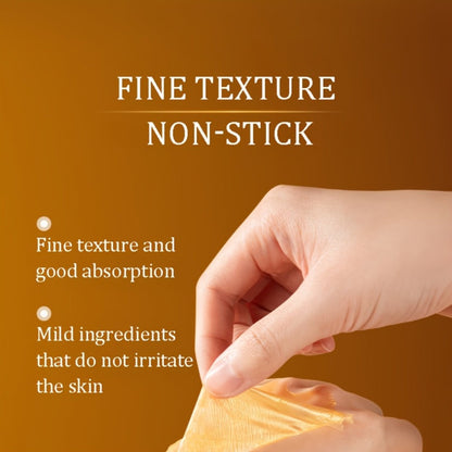 Turmeric Tear Off Facial Mask 20pcs - Deep Gel Face Mask, & Radiance Boosting, Non-Sticky Peel Off Mask for Daily Skin Care
