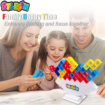 Balancing Stacking Blocks Game Set with the Listed Color, Size or Set Options for Everyday Use