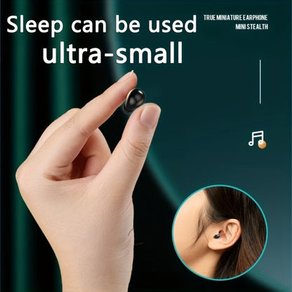 True Wireless Earbuds Ultra-Small In-Ear Design with No-Flash Charging Case and Khaki Finish