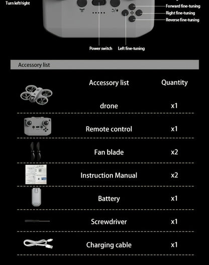 4K RC Airplane Auto Hover Dual Batteries Optical Flow WiFi FPV Camera One-Key Return Roll Anti-Shock Anti-Collision