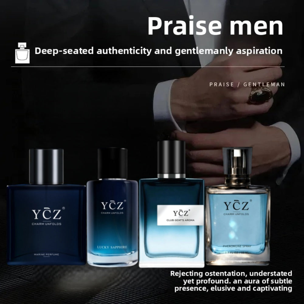Men's Cologne Gift Set - Eau de Parfum Lavender Fresh & Woody Fragrance, Multi-Piece Sets 2 3 or 4 Bottles