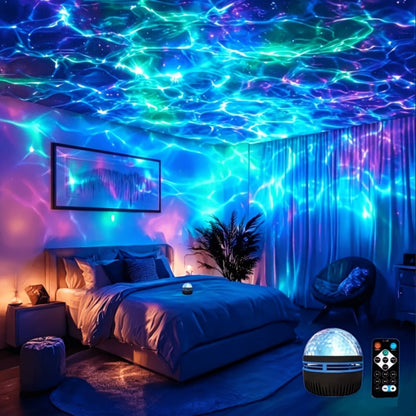 17-Color Star Projector Night Light with Remote, Timer and USB Power detail image - detail view 7