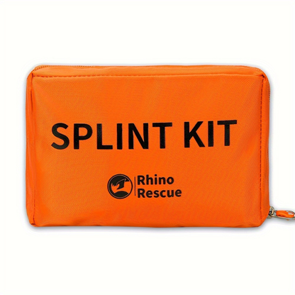 Emergency Splint Set 4pcs – Rollable First Aid Splints in 4 Sizes (36", 18", 9", 4"), Lightweight Compact Medical Splint for Outdoor