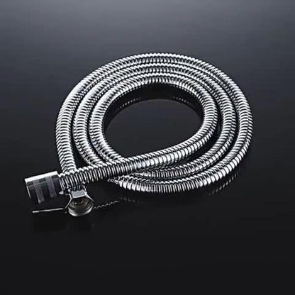Flexible Stainless Steel Shower Hose Electroplated – Round Shape, Wall-Mounted Easy Install, for Rainfall Shower Heads & Sprayers