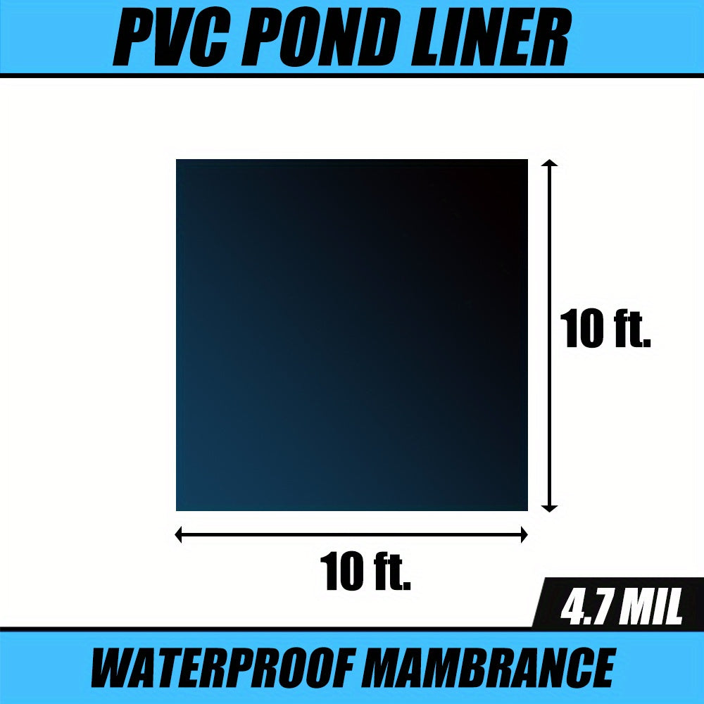 Fish Pond Liner 4.7 Mil HDPE – Koi Pond, Waterfall & Garden Fountain