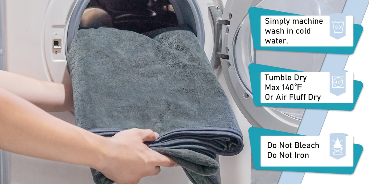 Washable Dog Pee Pads Reusable 2-Pack – Non-Slip 4-Layer Fast Absorbent Puppy Mat for Housebreaking, Whelping, Crate & Incontinence