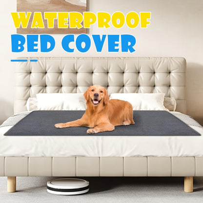 Washable Dog Pee Pads Reusable 2-Pack – Non-Slip 4-Layer Fast Absorbent Puppy Mat for Housebreaking, Whelping, Crate & Incontinence