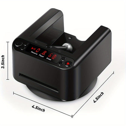 Automatic Card Dealer Machine 360° Rotating – Universal Anti-Cheating Playing Card Dealing Tool for Poker, Board Games & Family Game Night