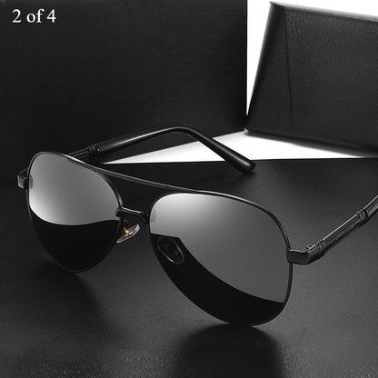 Sunglasses for Men - Polarized for Women - Double Bridge UV400 Protection Fashion Eyewear Anti - product detail view 10