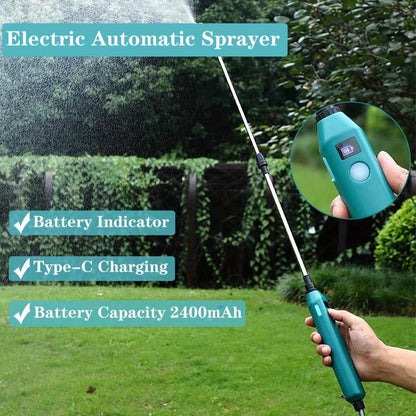 Battery Powered Sprayer Electric | Garden Lawn Weed Fertilizer Yard