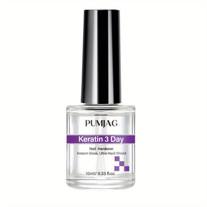 Nail Strengthening Oil Serum, 3-Day Manicure Treatment with Biotin, Vitamin A E C & Calcium for Brittle Nails