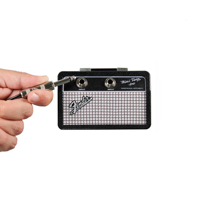 Fender Jack Rack Mini Guitar Amp Key Holder by Pluginz Licensed Wall Mount Keychain Rack for Entryways, Bedrooms and Living Spaces