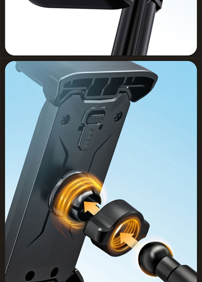 TP08 Cup-Base Car Phone Mount with Expanding Lower Base and Adjustable Clamp for 4–13-Inch Devices