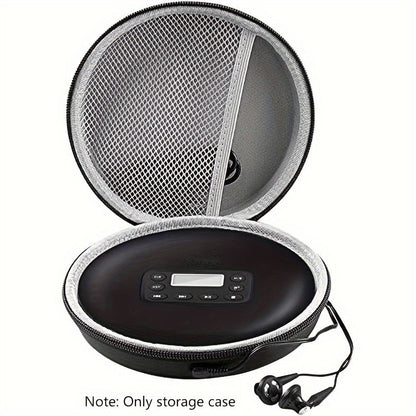 CD Player Carrying Case Shockproof Travel Organizer Bag – Fits GPX Soulcker ARAFUNA HOTT MONODEAL Disc Players