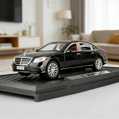 Mercedes-Benz E300 Diecast Car Model 1:24 Scale Zinc Alloy Static Replica, Openable Doors, Highly Detailed Collectible