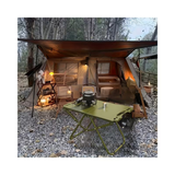 SAH-Army Green Folding Table