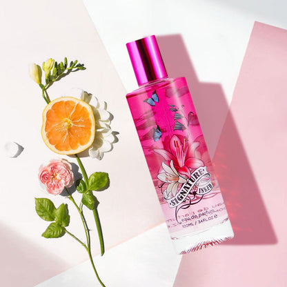 Eau de Parfum Fruity Collection for Women 100ml in Pink Bottles with 4-Note Source Profile