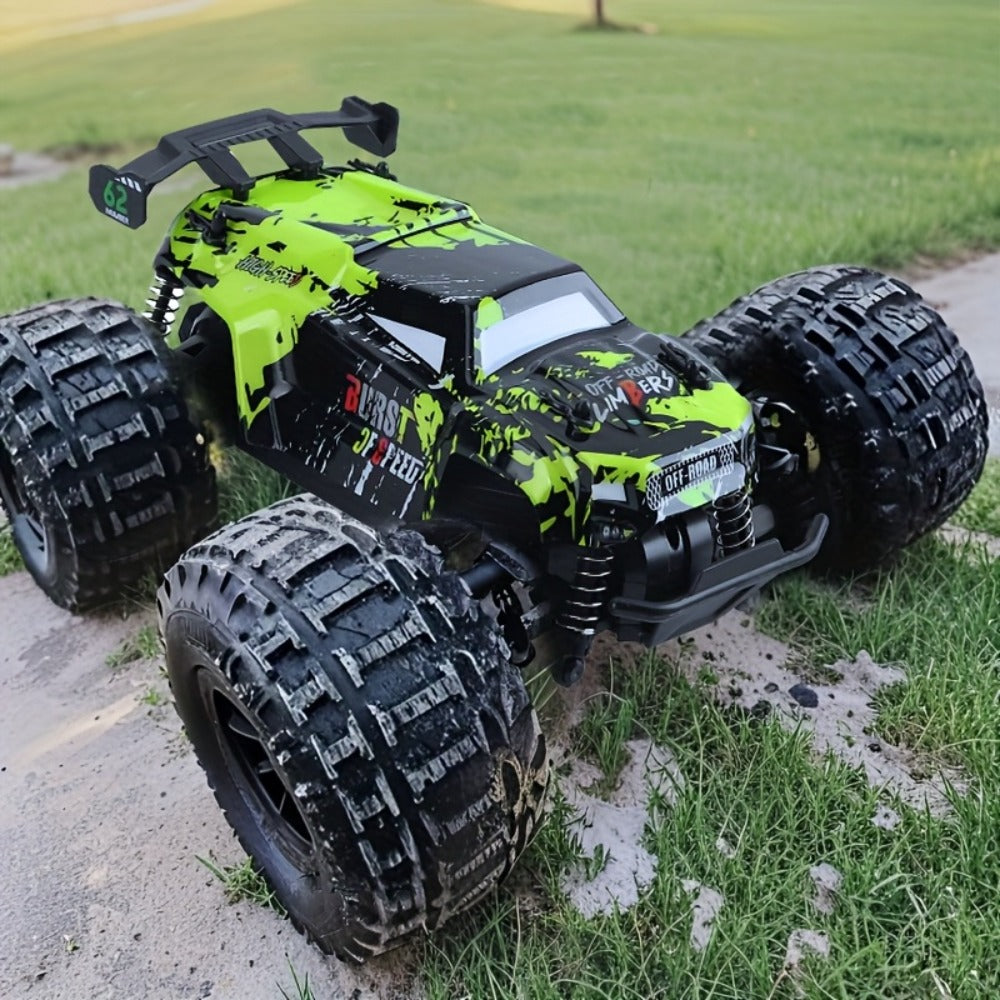 Dual Shell Ultra Large RC Off-Road Truck with Full Proportional Drift Control Extreme Grip Tires & High Speed