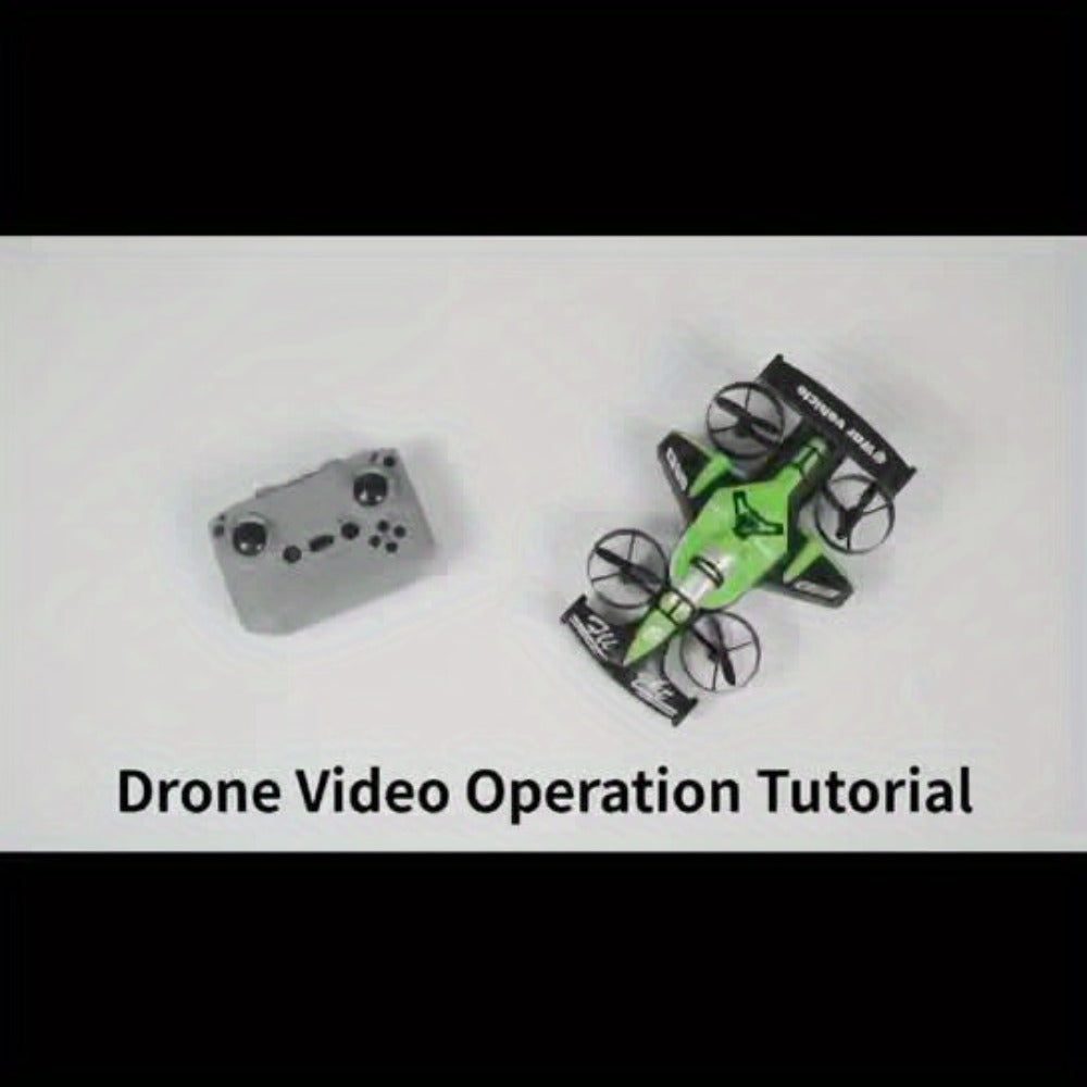2-in-1 Mini RC Car and Drone Combo Dual Mode Switch One-Touch Takeoff Stable with the Listed Color, Size or Set Options for Everyday Use