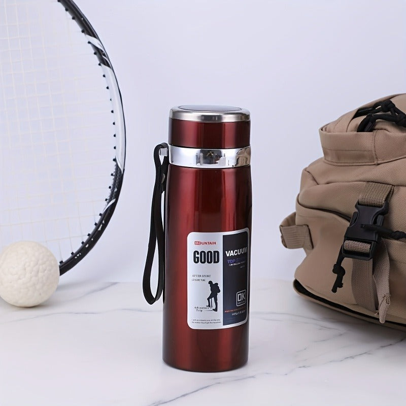 Insulated Water Bottle 1000ml 316 Stainless Steel – Double Wall Vacuum Flask with Leak-Proof Lid, Wide Mouth