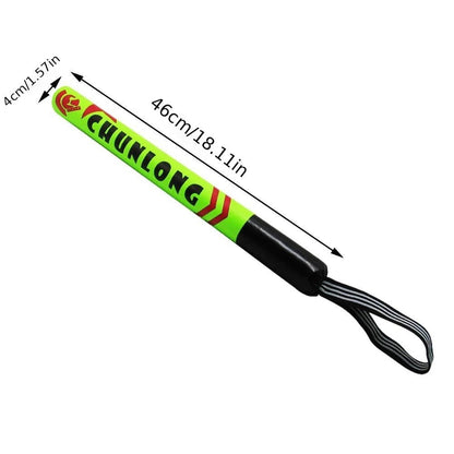Pair of 46 cm Handheld Boxing Target Sticks in Green, Blue, Yellow or Purple with Wrist Lanyards