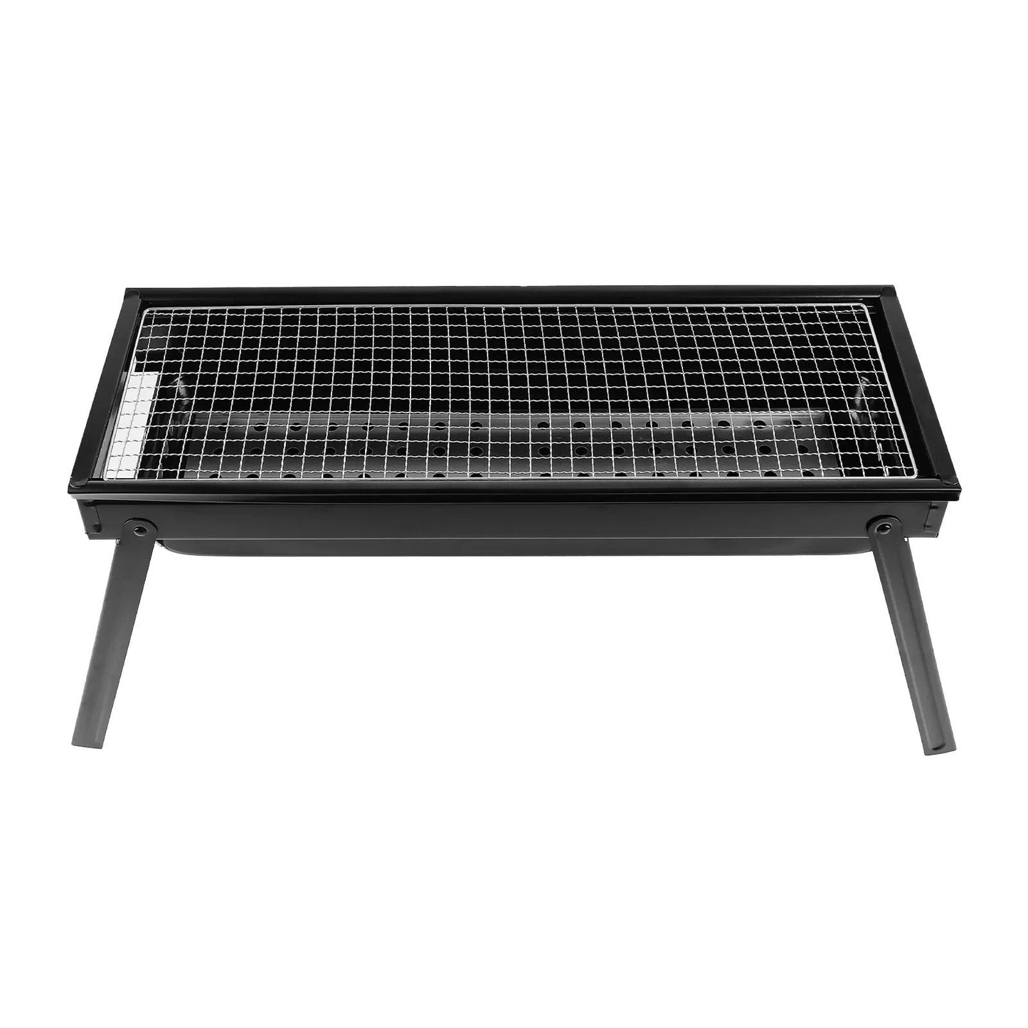 Portable Charcoal BBQ Grill Foldable – Lightweight Compact Outdoor Smoker Grill for Camping, Picnics, Hiking & Backyard Barbecue