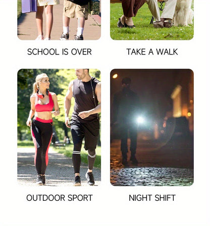 Ultrasonic Dog Bark Control Device with LED Flashlight – Adjustable Anti-Barking Trainer, Portable Indoor Outdoor Dog Behavior Corrector