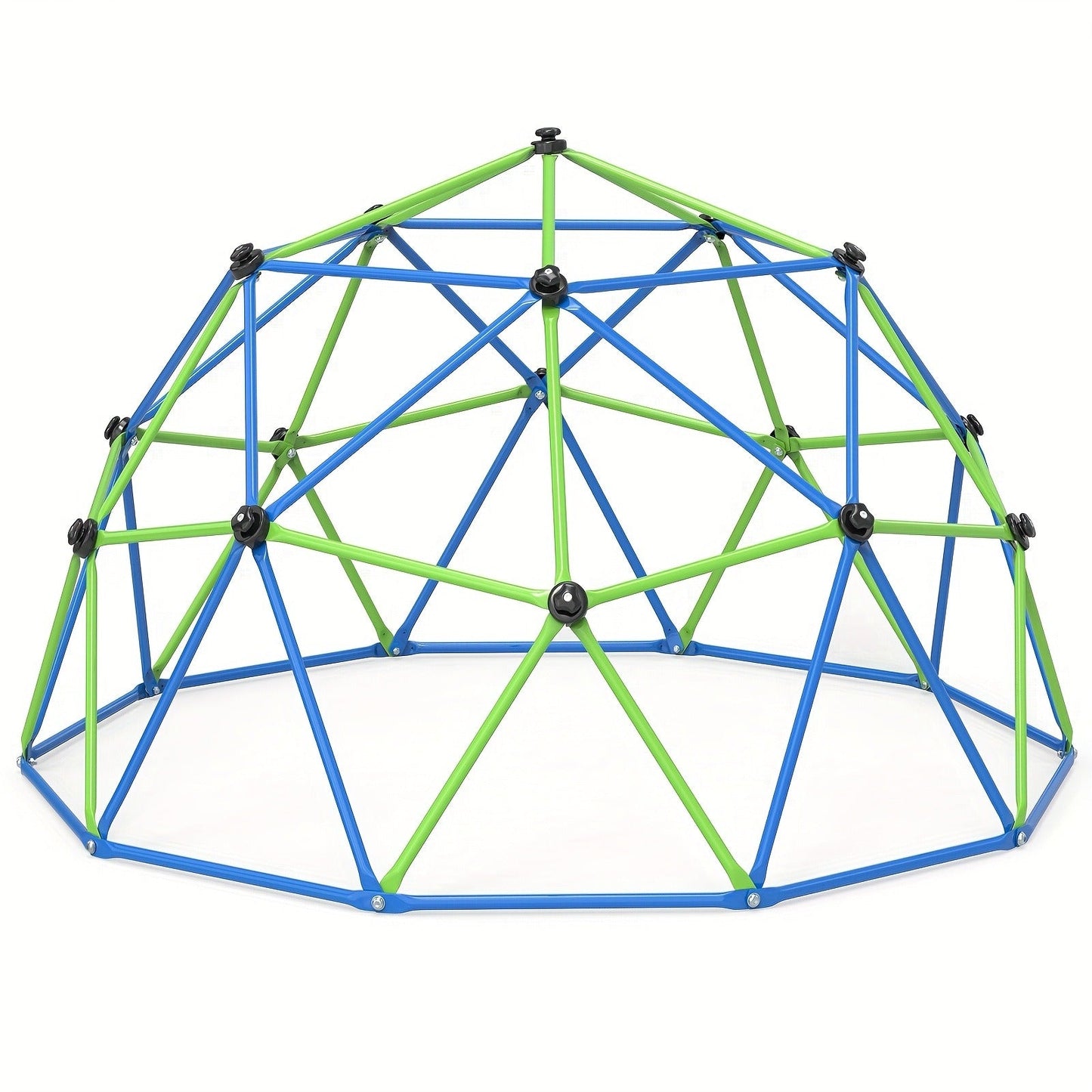 10FT Kids Climbing Dome with Hammock Swing Disc Swing Backyard Jungle Gym Steel Frame Outdoor Play Equipment 1000 LBS Capacity Gift for Boys