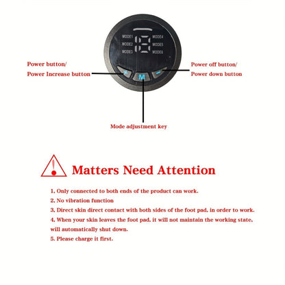 EMS Stimulator Belt, TENS Body Massager for Toning, Pain & Full Body Relaxation, Adjustable Modes