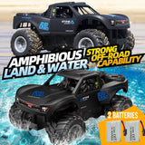 Blue Amphibious RC Monster Truck
