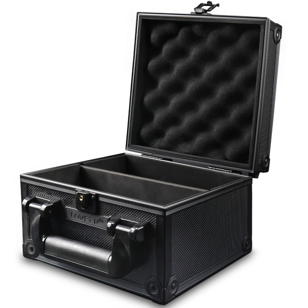 Trading Card Storage Box for 3x4 Top Loads 35pt Rigid Cards Holds 600 Plus – Sports Card Organizer Case with Lock for Pokemon Baseball