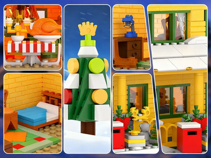 Christmas Story Building Blocks Set 1146 Pcs with the Listed Color, Size or Set Options for Everyday Use