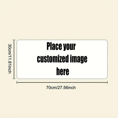 Custom Photo Mouse Pad Large Personalized Desk Mat Print Your Own Image or Text Base Extended for an Everyday Personal Care Routine