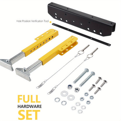 RV Step Stabilizer Kit – Adjustable Foldable Ladder Support for 5th Wheel, Travel Trailer & Motorhome, Eliminates Bounce