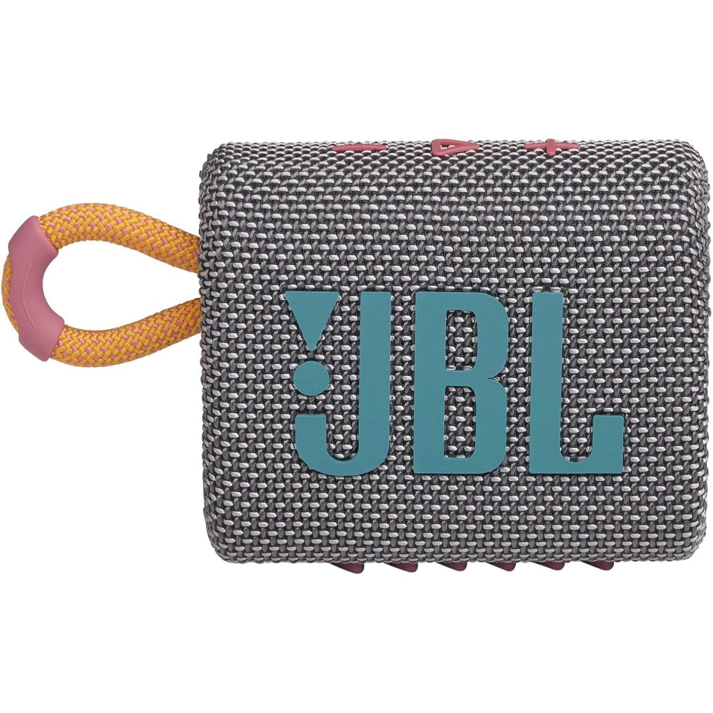 Bluetooth Speaker JBL Go 3 with IP67 Rating, USB-C Charging, Carry Loop, Five-Hour Runtime and Four Colors