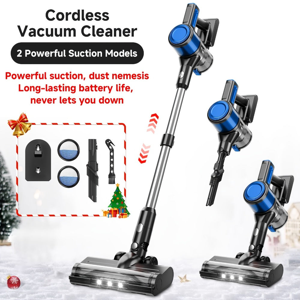 Cordless Stick Vacuum Cleaner 70KPa Brushless Motor 45-Min Runtime for Pet Hair Carpet Hard Floor Dust with Cord & Cordless Modes