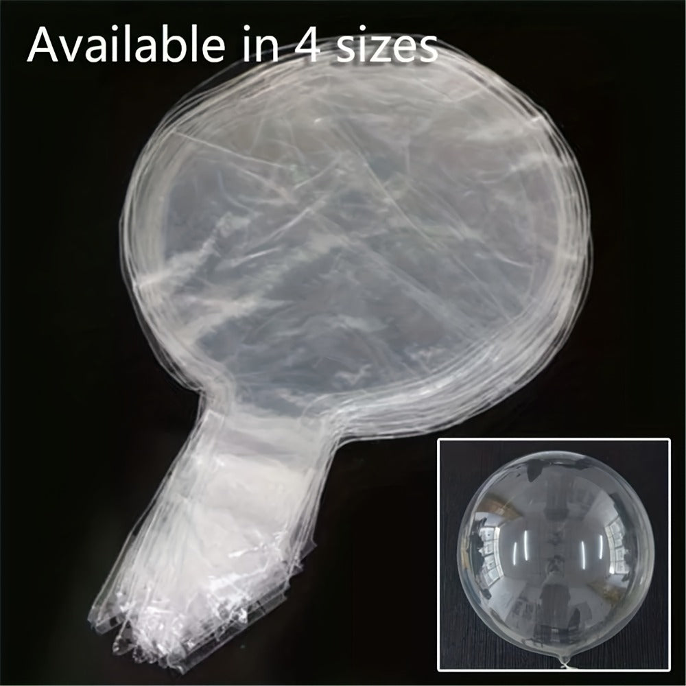 Clear Helium Balloons 10-Pack for Entryways, Bedrooms and Living Spaces, with the Listed Configuration