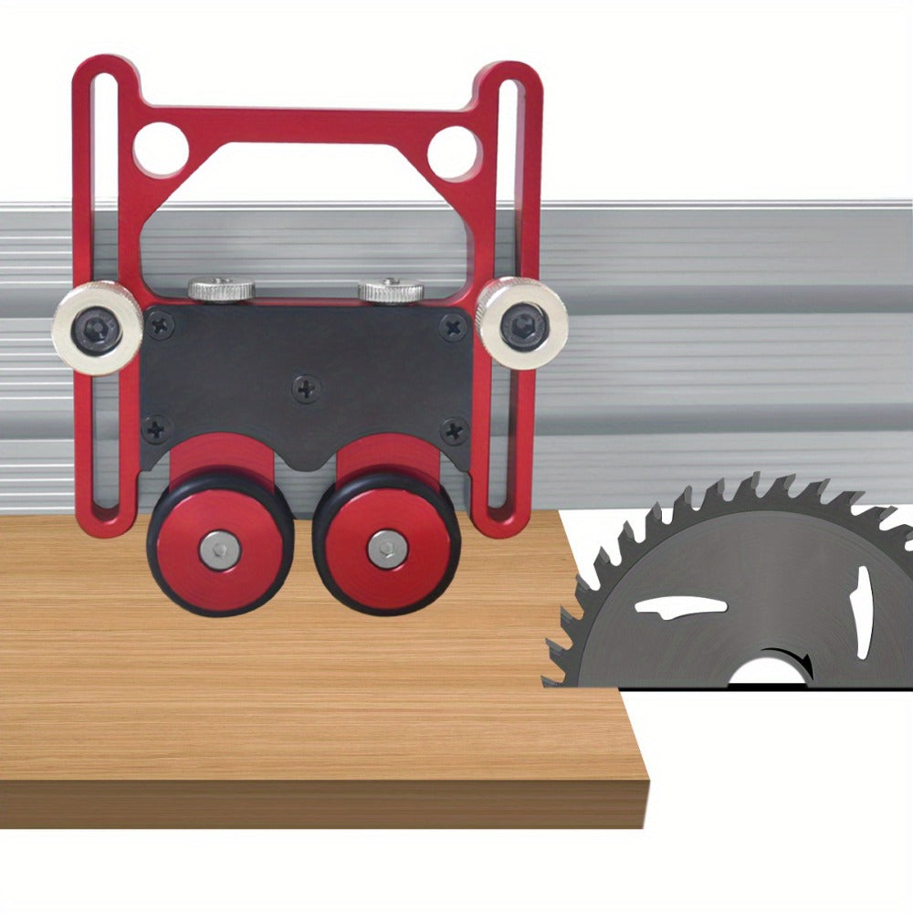 Feather Boards for Table Saw and Router Table with Elastic One-Way Wheels Safe Stock Feeding for Entryways, Bedrooms and Living Spaces
