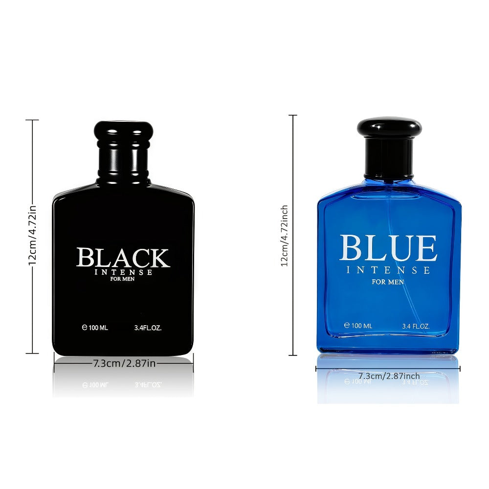 Men's Eau de Toilette Spray - Blue Woody Masculine Fragrance EDT Cologne for Men Daily Use Dates Parties Holiday Gift
